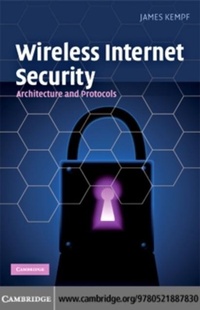 Enlarge image Cover: Wireless Internet Security - Cambridge University Press
