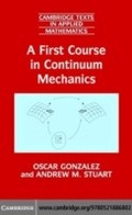 Cover: A First Course in Continuum Mechanics - Cambridge University Press
