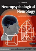 Cover: Neuropsychological Neurology - Cambridge University Press