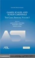Cover: Games, Scales and Suslin Cardinals - Cambridge University Press