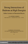 Cover: Strong Interactions of Hadrons at High Energies - Cambridge University Press