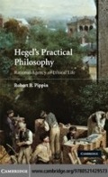 Cover: Hegel's Practical Philosophy - Cambridge University Press