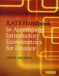 Cover: RATS Handbook to Accompany Introductory Econometrics for Finance - Cambridge University Press