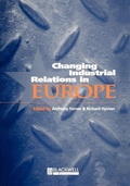 Cover: Changing Industrial Relations in Europe - Wiley