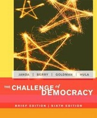 Abbildung von: The Challenge of Democracy - Wadsworth Publishing Co Inc
