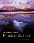 Cover: An Introduction to Physical Science: Student Text - Houghton Mifflin (Academic)