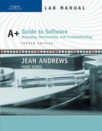 Abbildung von: *Lab Manual A Software - Course Technology Inc