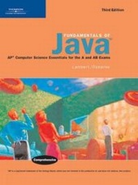Enlarge image Cover: Fundamentals of Java: AP* Computer Science Essentials for the A & AB Exams - Course Technology Inc