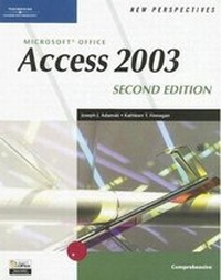 Abbildung von: New Perspectives on Microsoft Office Access 2003, Comprehensive, Second Edition - Course Technology Inc