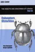 Cover: The Insects and Arachnids of Canada: Coleoptera Histeridae Pt. 24 - Canadian Science Publishing (NRC Research Press)