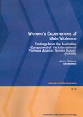 Cover: Women's Experiences of Male Violence - Australian Institute of Criminology