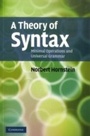 Cover: A Theory of Syntax - Cambridge University Press