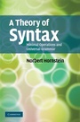 Cover: A Theory of Syntax - Cambridge University Press