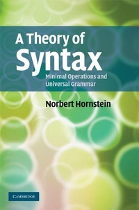 Enlarge image Cover: A Theory of Syntax - Cambridge University Press