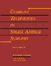 Abbildung von: Current Techniques in Small Animal Surgery - Lippincott Williams and Wilkins