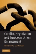 Cover: Conflict, Negotiation and European Union Enlargement - Cambridge University Press