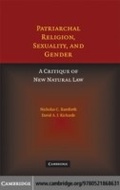 Cover: Patriarchal Religion, Sexuality, and Gender - Cambridge University Press