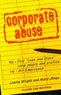 Cover: Corporate Abuse - Simon & Schuster