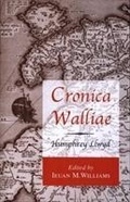 Cover: Cronica Walliae - University of Wales Press