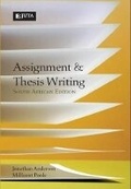 Cover: Assignment and thesis writing - Juta Legal and Academic Publishers