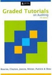 Enlarge image Cover: Graded tutorials on auditing - Juta Legal and Academic Publishers