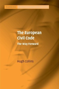 Enlarge image Cover: The European Civil Code - Cambridge University Press