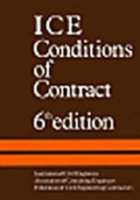 Enlarge image Cover: ICE Conditions of Contract - Thomas Telford Ltd