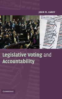 Enlarge image Cover: Legislative Voting and Accountability - Cambridge University Press