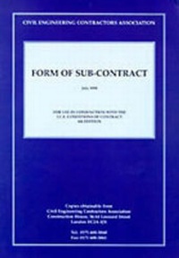 Enlarge image Cover: CECA Form of Sub-contract - Thomas Telford Ltd