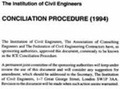 Bild: Ice Concilliation Procedure 1994 - Institution of Civil Engineers