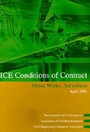 Cover: ICE Conditions of Contract for Minor Works - Thomas Telford Ltd