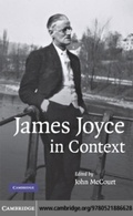 Cover: James Joyce in Context - Cambridge University Press