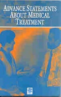 Cover: Advance Statements About Medical Treatment - BMA Professional Division Publications