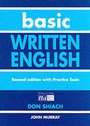 Cover: Basic Written English - Hodder Murray