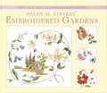 Cover: Helen M. Stevens' Embroidered Gardens - David & Charles