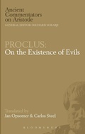 Cover: On the Existence of Evils - Bristol Classical Press