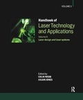 Cover: Handbook of Laser Technology and Applications, Volume 2 - Institute of Physics Publishing