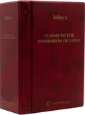 Cover: Claims to the Possession of Land - Butterworths Law