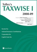 Cover: Tolley's Taxwise I 2008-09 - Butterworths Law