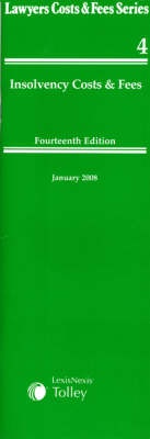 Abbildung von: Insolvency Costs and Fees - Butterworths Law