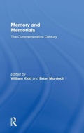 Cover: Memory and Memorials - Routledge