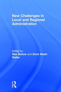 Enlarge image Cover: New Challenges in Local and Regional Administration - Routledge
