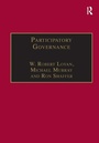 Cover: Participatory Governance - Routledge