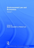 Bild: Environmental Law and Economics, Volumes I and II - Routledge