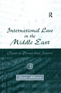 Cover: International Law in the Middle East - Routledge
