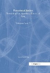 Enlarge image Cover: Procedural Justice, Volumes I and II - Routledge