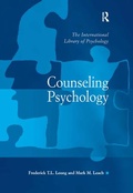 Cover: Counseling Psychology - Routledge