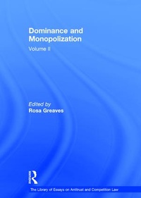 Enlarge image Cover: Dominance and Monopolization - Routledge