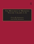 Cover: The Monument of Matrones Volume 1 (Lamps 1-3) - Routledge