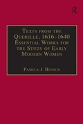 Cover: Texts from the Querelle, 1616-1640 - Routledge